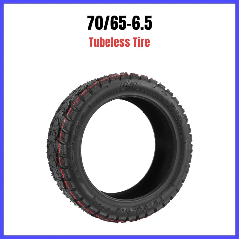 ULIP 70/65-6.5 Off-road Tubeless Tire for Ninebot Mini Pro Electric Balance Scooter 10 Inch Thickened Rubber Vacuum Tire Part