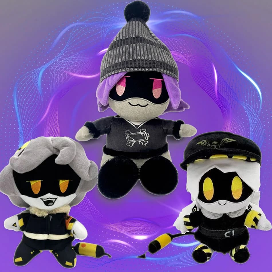 25CM MURDER DRONES cute plush toys N plush doll animation cartoon doll plush gift soft toy for kids boys Christmas toys