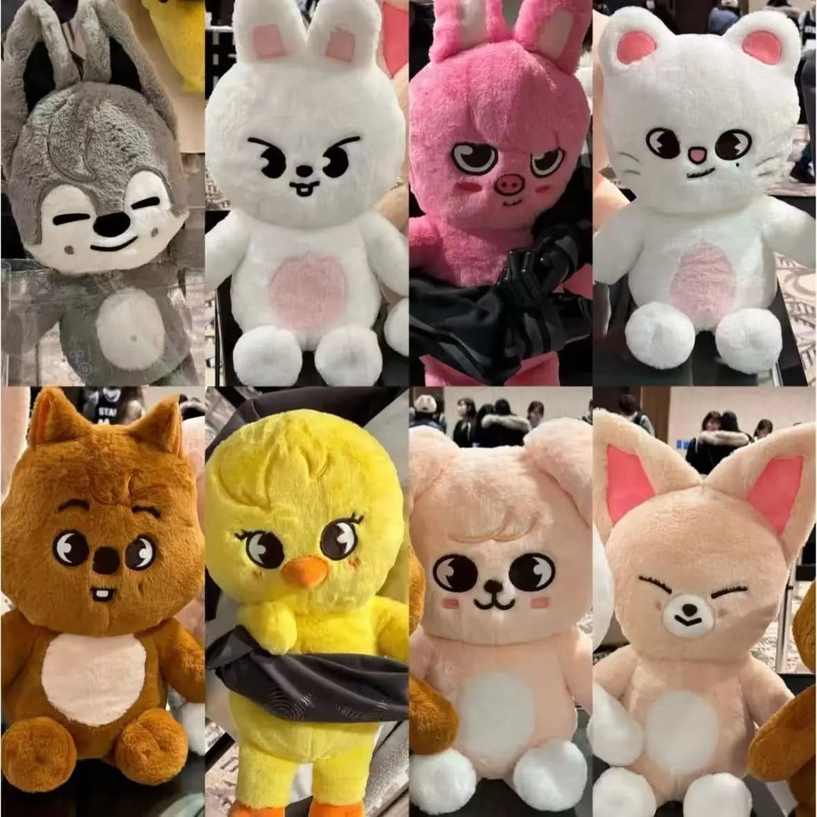 SKZOO Plush Stray Kids 50 cm, indispensable gift for New Year and Birthday, BBOKARI cushion for sofa and car