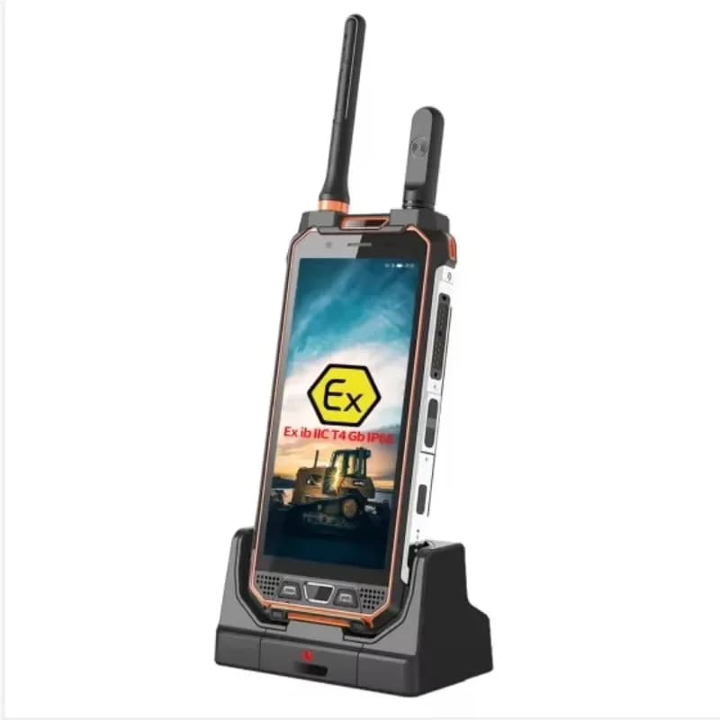 AORO M5 Radio DMR Waterproof Android Portable IP68, Smartphone Robusto with Radio VHF or UHF DMR, ATEX IECEX ZONA Certificate 1