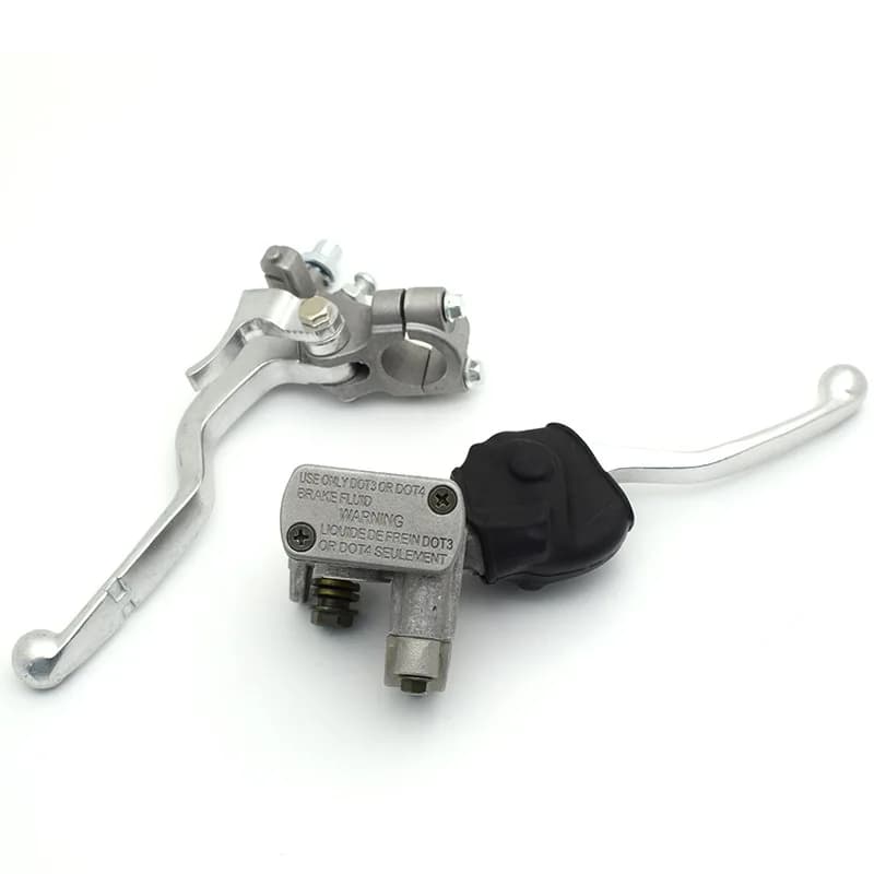 Leva Freno Moto Anteriore Idraulica con Guaina in Gomma Antipolvere per Pompa Cilindro Maestro HONDA CRF250R CRF450R