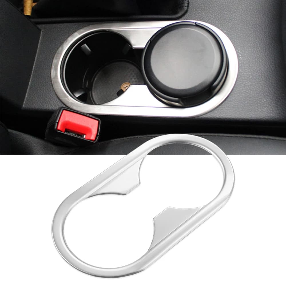 Per Volkswagen Jetta MK6 accessori per auto USB AUX Panel Gearbox Window Lift Control portabicchieri presa d'aria adesivo decorativo