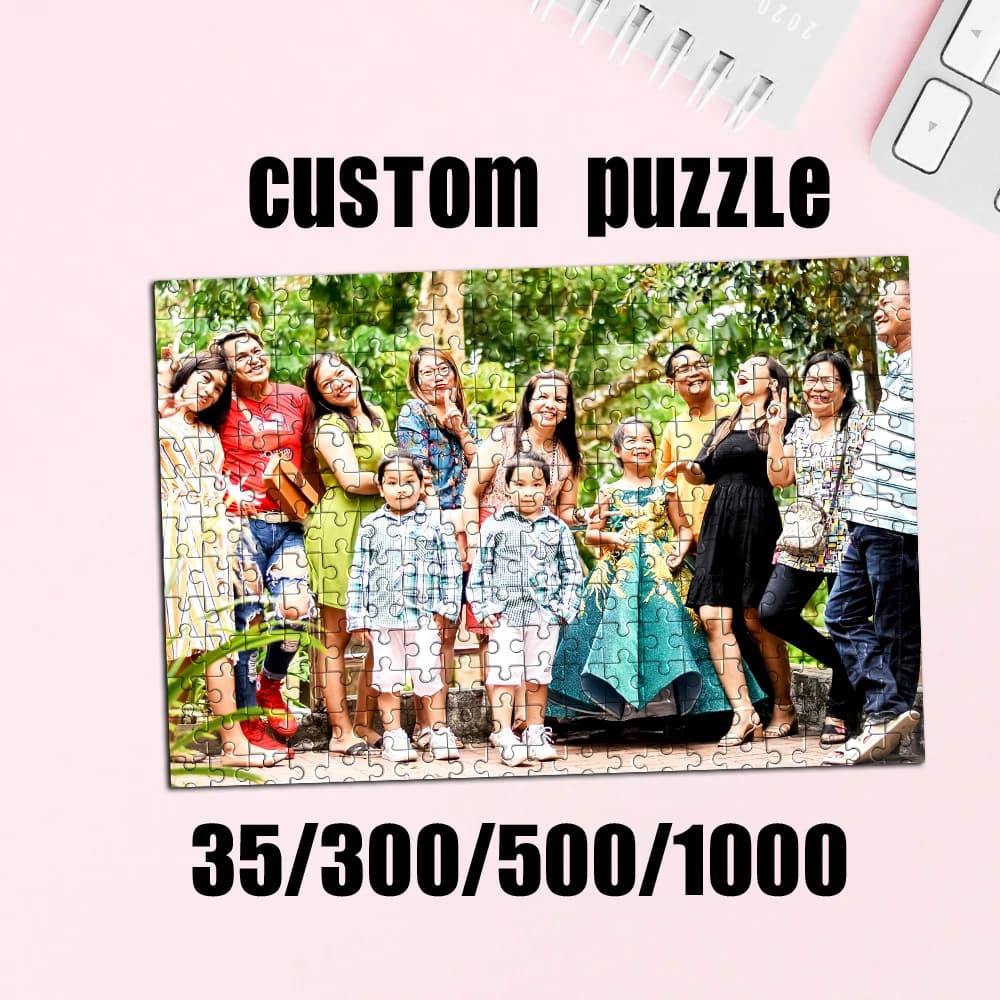 Puzzle personalizzato con foto personalizzata, personalizza la tua foto/immagine, regalo per feste, matrimoni, compleanni, San Valentino