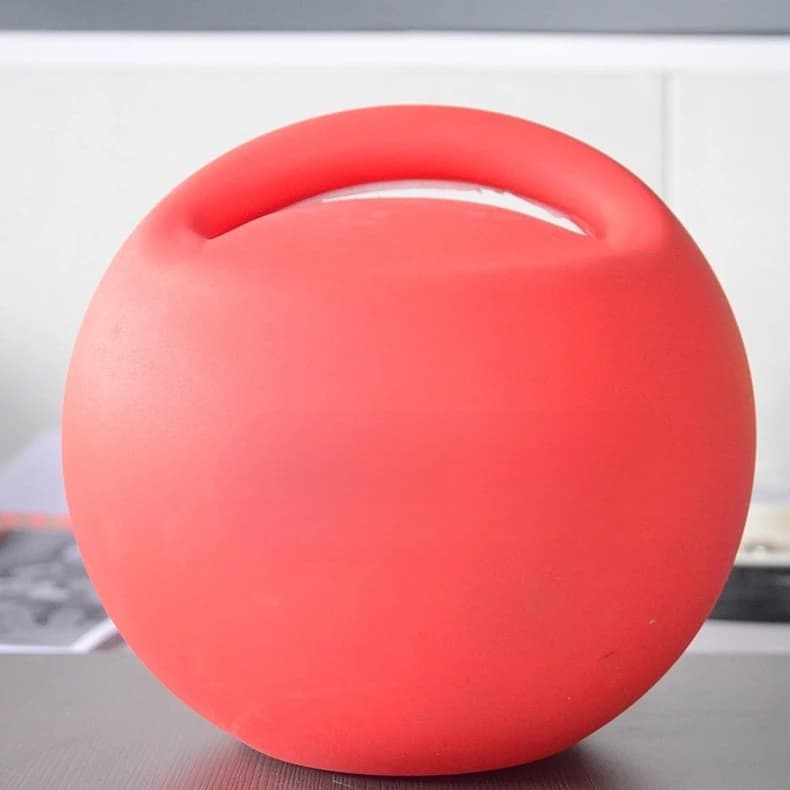 20cm Soft Rubber Hydration Kettlebell - Water-Filled Yoga Dumbbell for Home Fitness Equipment