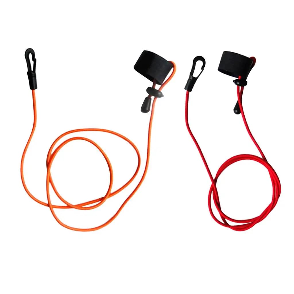 Corda Elastica per Pagaia da Kayak, Leggera e Resistente, Cavo di Sicurezza Bungee, Supporto per Canoa, Accessorio per Nautica