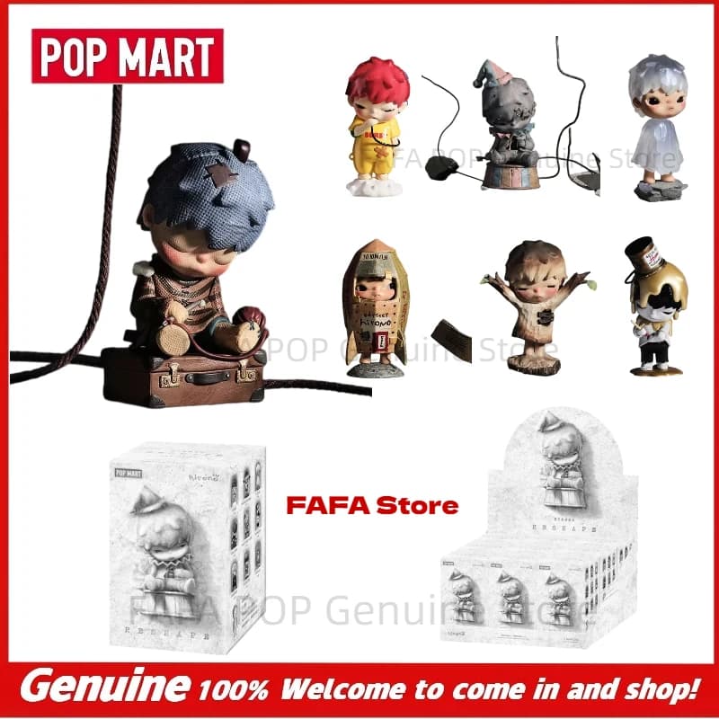 Disponibile POPMART Hirono Ono Serie Remake Giocattoli Pop Culture Autentici Popmart/Popbase Ono Quinta Generazione Blind Box Figure