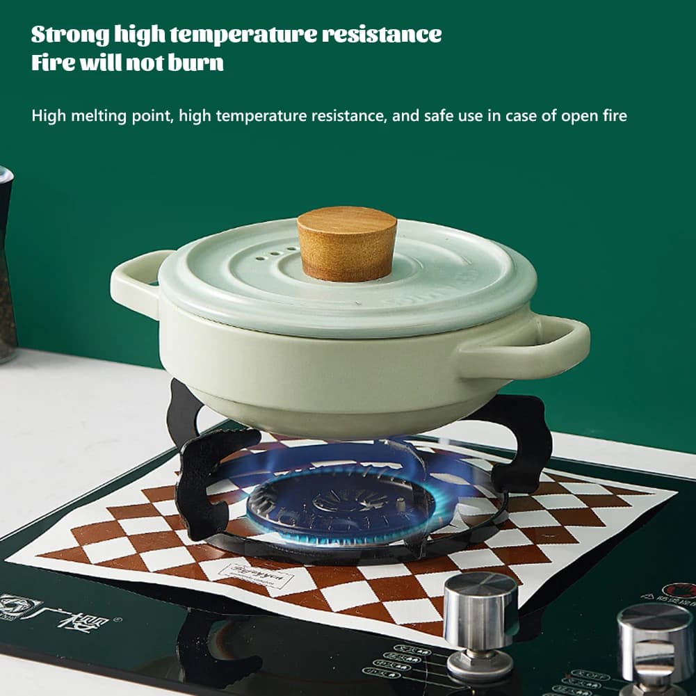 Kitchen Stovetop Stain Pad Stain Resistant Waterproof Washable Household Supply