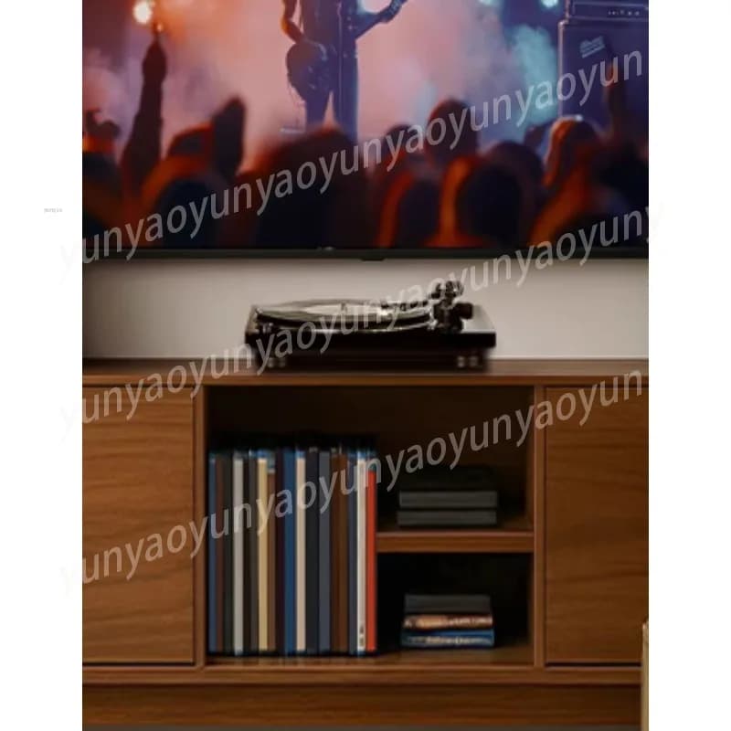 Giradischi Bluetooth con Altoparlanti Integrati, Sistema Hi-Fi Moderno, Decorazione Audio per Casa, Lettore Musicale