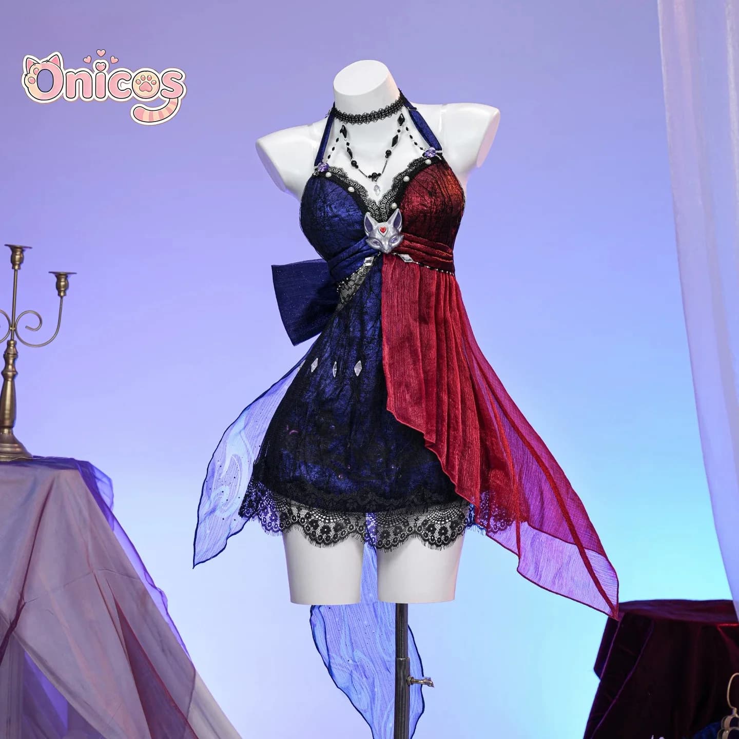 Naraka: Bladepoint Tomonaga Tessa Sweet Night · Midnight Revelry Pajamas Cosplay Costume Full Set Halloween Carnival Onicos