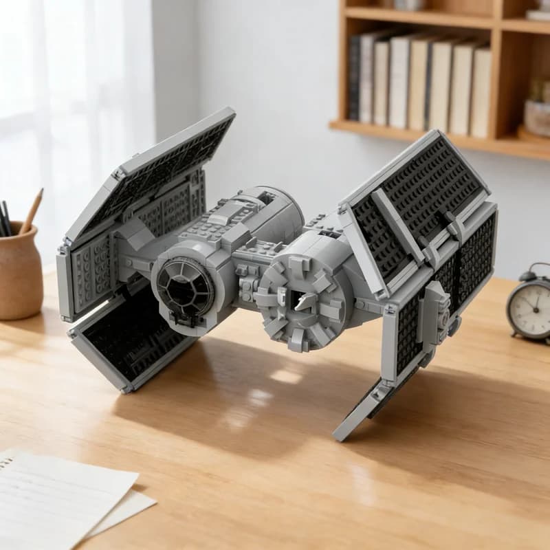 2420 Pezzi MOC TIE Bomber Modello di Battaglia Stellare Blocchi da Costruzione Fai-da-Te Creativo Regalo di Natale Giocattolo Educativo Idea Regalo
