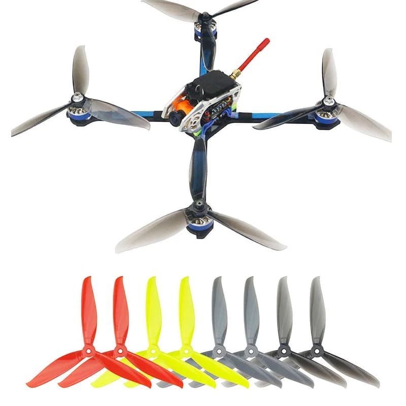 8 paia 7040 7x4 elica a 3 pale 7 pollici CW CCW Prop per RC Drone FPV Racing Quadcopter sostituzione accessori fai da te parti