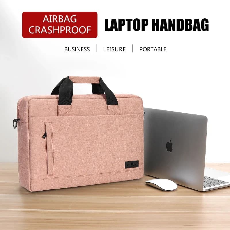 Borsa per laptop Custodia a tracolla per MacBook Air Pro 13.3 M1 M2 14 15 15.6 17 pollici Huawei Asus Dell Valigette per notebook