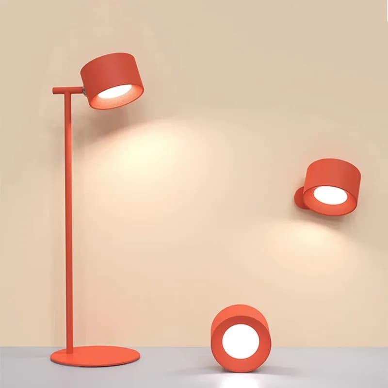 Luci da scrivania a batteria Lampada da parete rimovibile dimmerabile per la cura degli occhi Lampada da scrivania a LED ricaricabile con lampada da scrivania a LED magnetica
