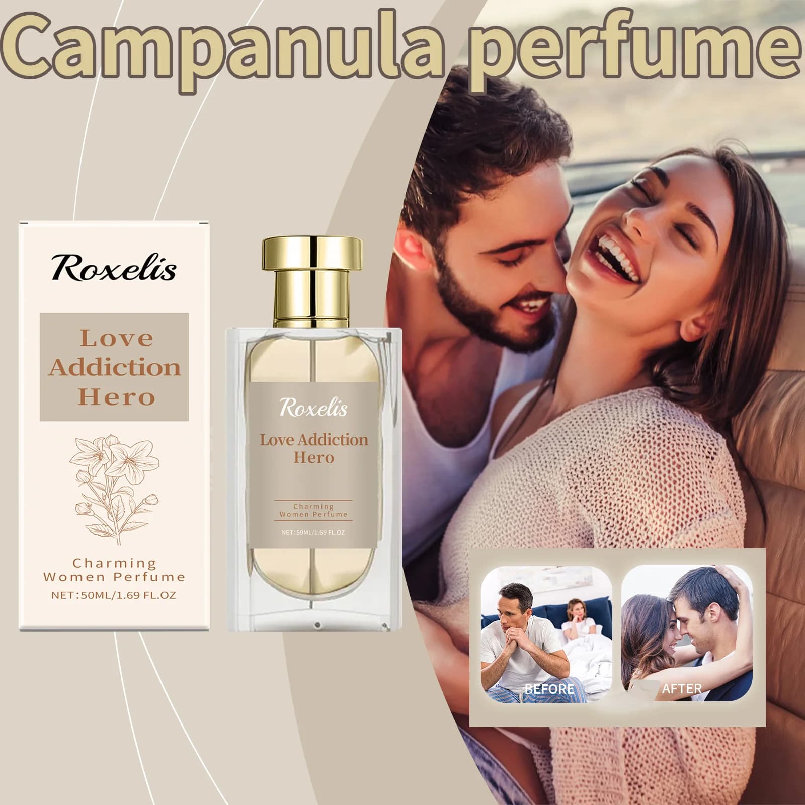 The woman's perfume with wind and flower music is delicate and lasting. The scent of wind music box is fresh and elegant with unique charm