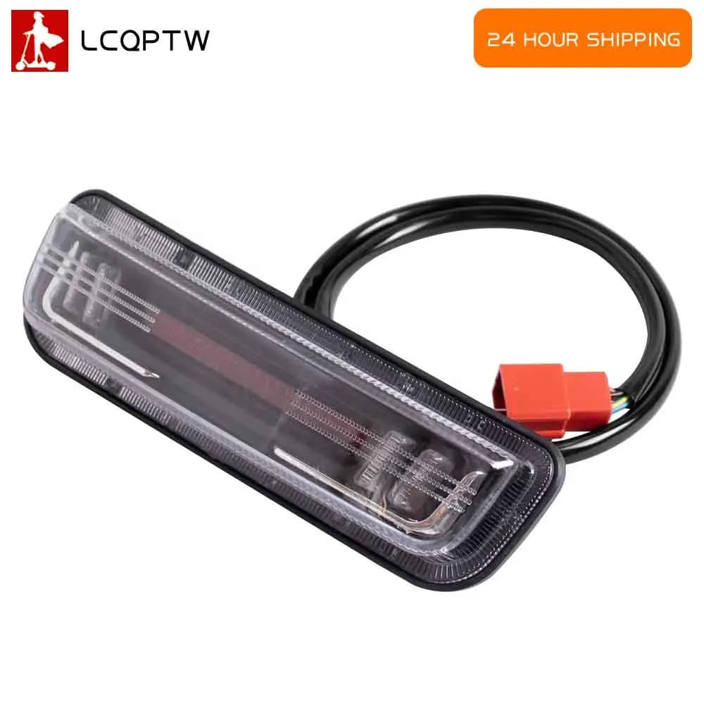 Indicatore di direzione impermeabile 12V 48V 60V Fanale posteriore Moto Luci freno Lampada posteriore per parte scooter elettrico Citycoco/Harle