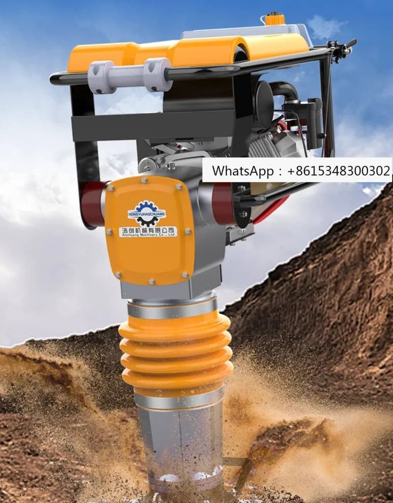 Compattatore Elettrico 220V 380V per Fondamenta e Strade
