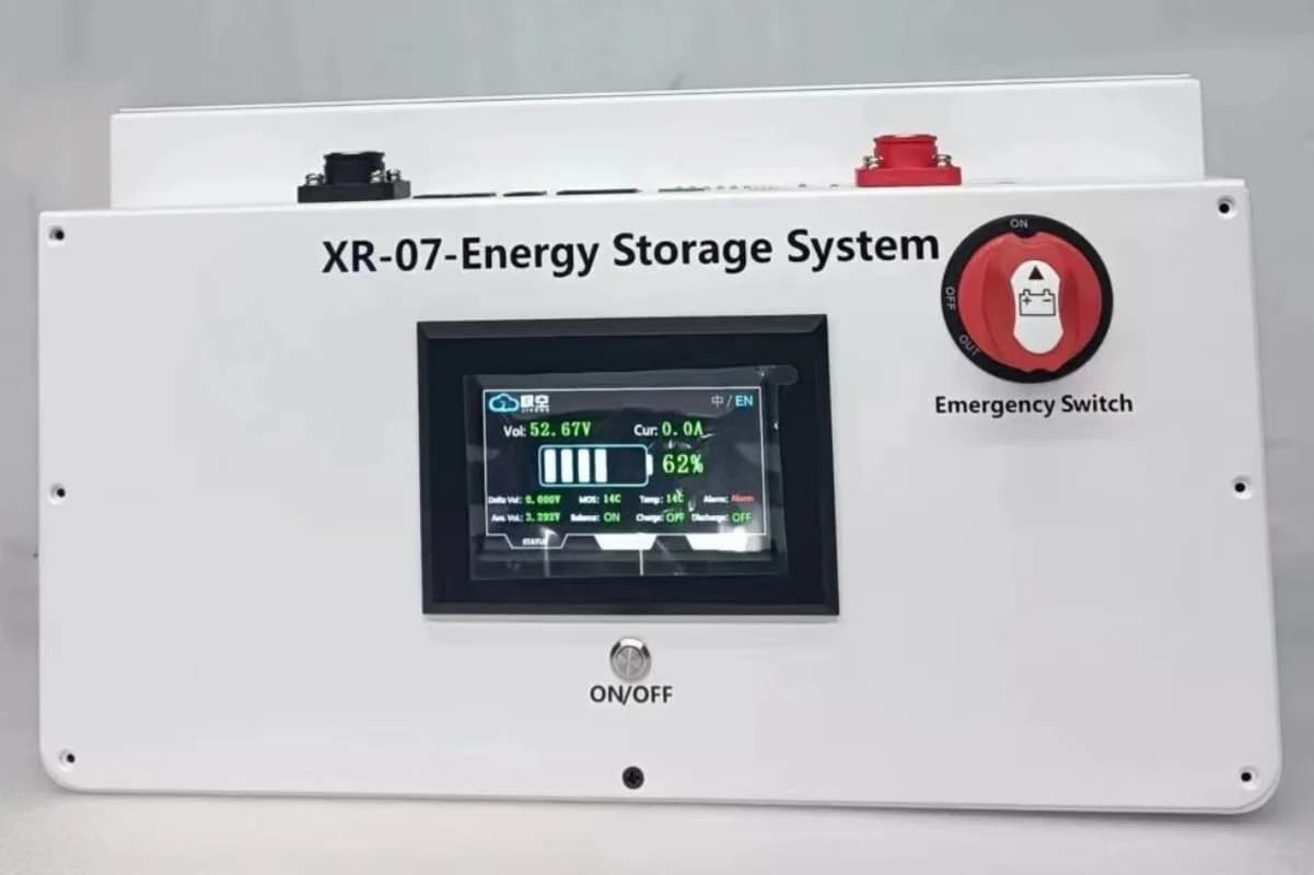 XR07-48V280AH Power Box LiFePO4 Battery Case Solar Home Energy Storage 16S 51.2v DIY Kit For JK BMS EVE CATL 280 302AH