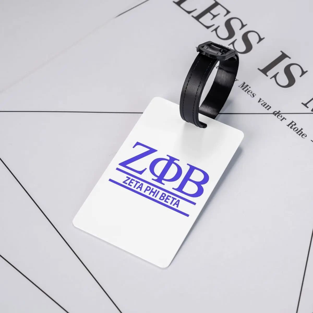 Etichette per Bagagli Zeta Phi Beta con Lettere Greche 1920 ZOB, Accessori per Valigie, Etichetta per Bagaglio da Viaggio, Porta Nome e Indirizzo