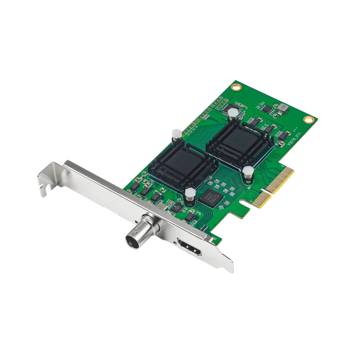 XMSJ-12G SDI 4k60 Ingresso HDMI Acquisizione video Scheda PCIe Supporto Vmix OBS Streaming Win10 Linux Box UC4K60HS