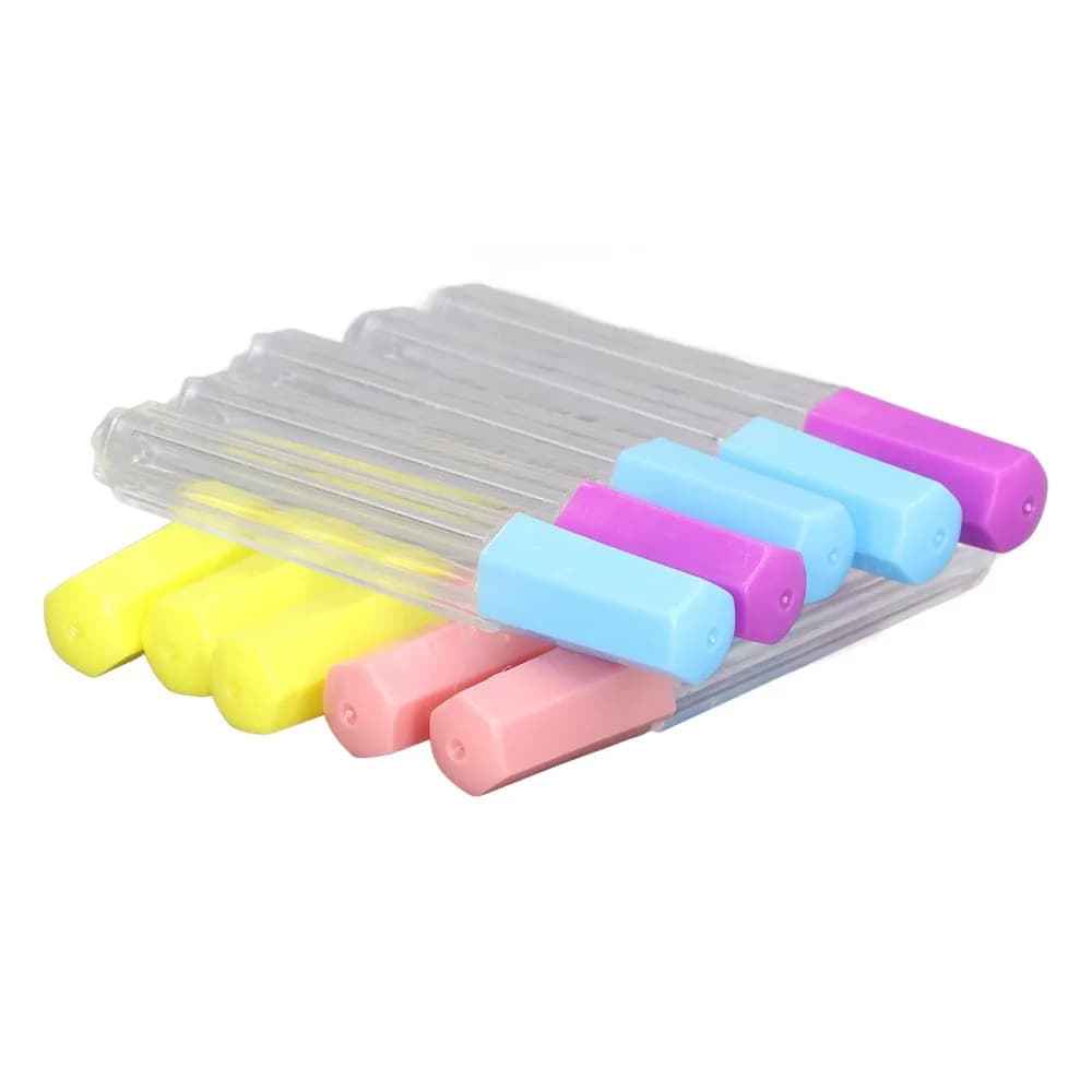 10pcs Plastic Sewing Needles Container Bottle Holder Design Multicolor Needle Storage Tubes Sewing Needles Kit Storage
