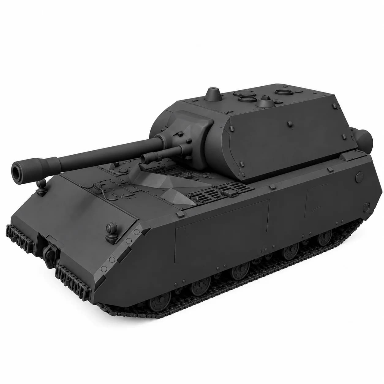 SSMODEL 1/72/ 1/100 1/144 1/200 Multi-Scale Maus tank Resin Model Kit TSS0181