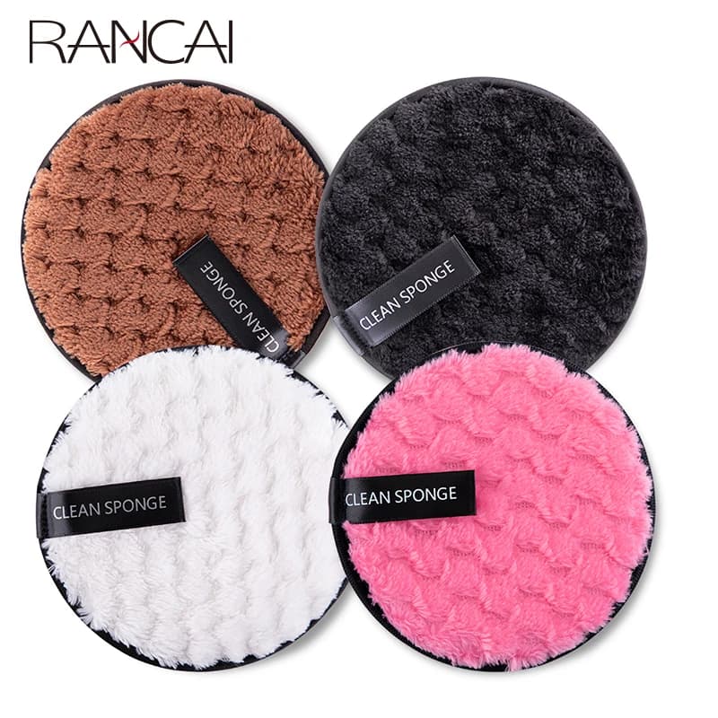 Microfiber Smoothing Clean sponge for the body of the face Water Pigro Remove dust Soft facial cleansing Cosmetic makeup