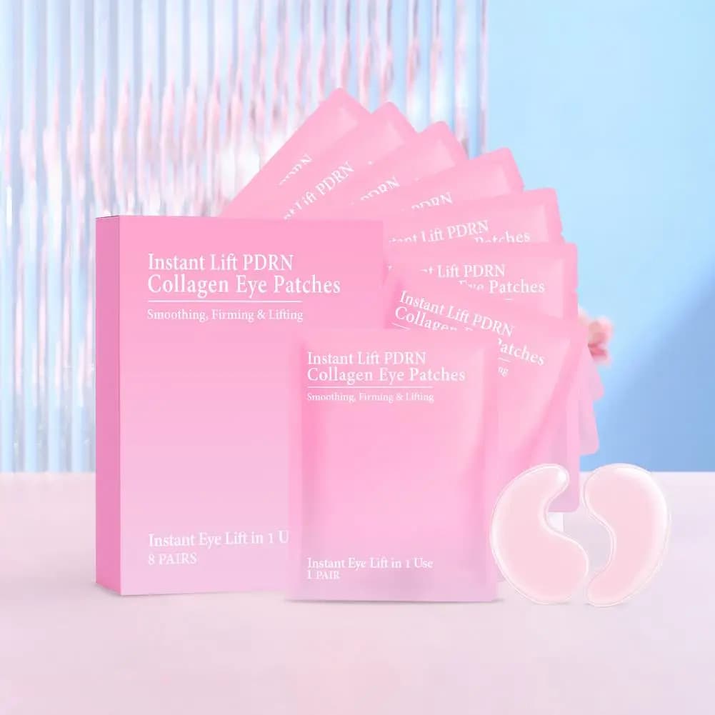 Moisturizing masks for collagen eyes with light hydrogel patches in niacinamide for bright appearance Eye care Travel skin care