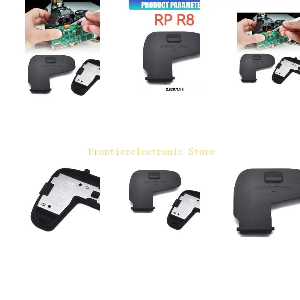 G8DB Replacement Battery Door For RP Camera Battery Cover Durability ABS Metal Construction Perfect Fit Easy Installation