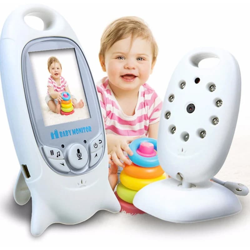 VB601 Baby monitor wireless portatile Citofono vocale e visualizzazione video Telecamere di sorveglianza Wifi Protezione di sicurezza per bambini piccoli