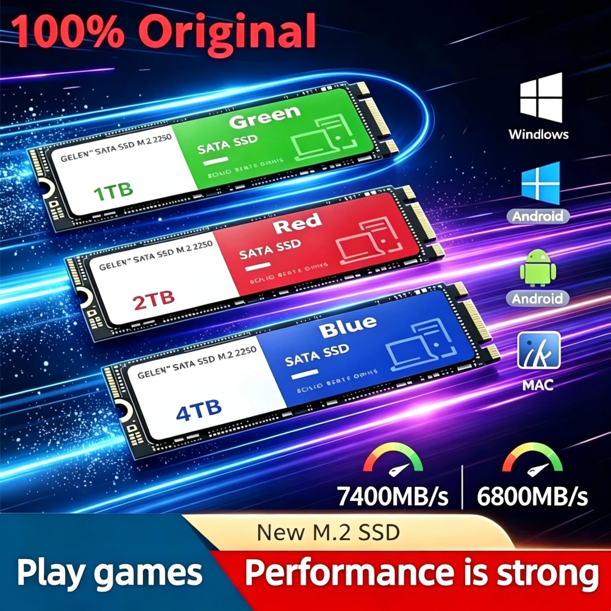 2026 New Internal Solid State Drive – M.2 SSD High Speed Read Write, Ideal Hard Disk for Laptop Desktop Storage Upgrade