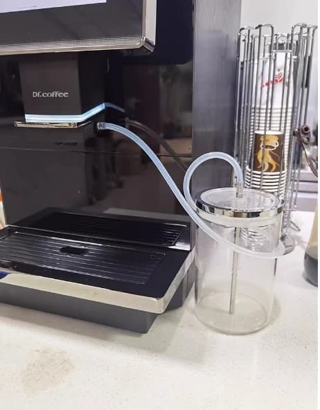 1PCS F11/F10 for DR.COFFEE milk tube milk straw with black head coffee machine milk tube original accessories