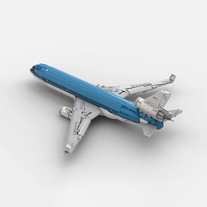 1969 PZ MOC MD-11 KLM Royal Dutch Airlines modello FAI DA TE assemblaggio building block giocattoli regalo di compleanno per bambini