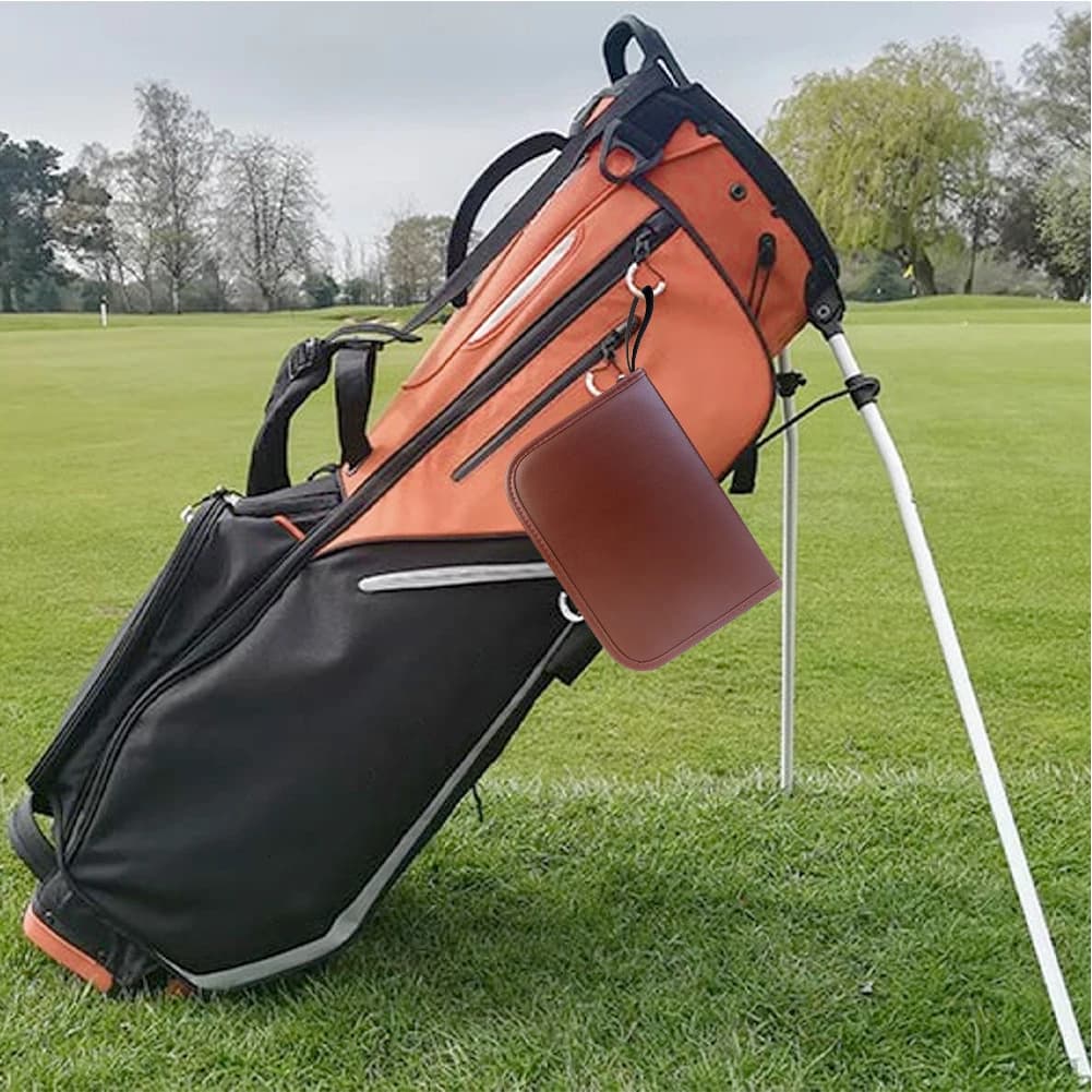 Grande scatola portaoggetti da golf Custodia per accessori da golf Set di accessori da golf Custodia per organizer per palline da golf Telemetro Tees da golf Segnapunti