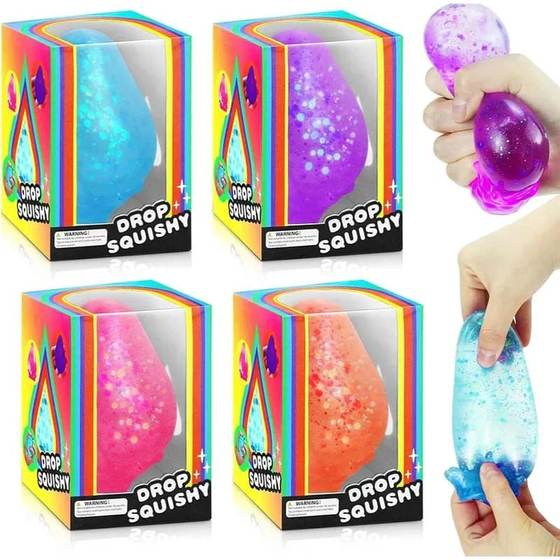 Giocattoli Sensoriali Dream Droplet, Palline Antistress a Lenta Risposta in Maltosio, Giochi Antistress per Bambini e Adulti
