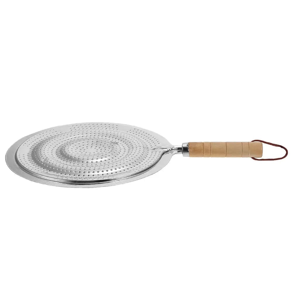 Heat Insulation Pad Natural Wood and Iron Decorative Cushion for Kitchen Table Pot Mat Coffee Cup Mat Heat Diffuser for Stove