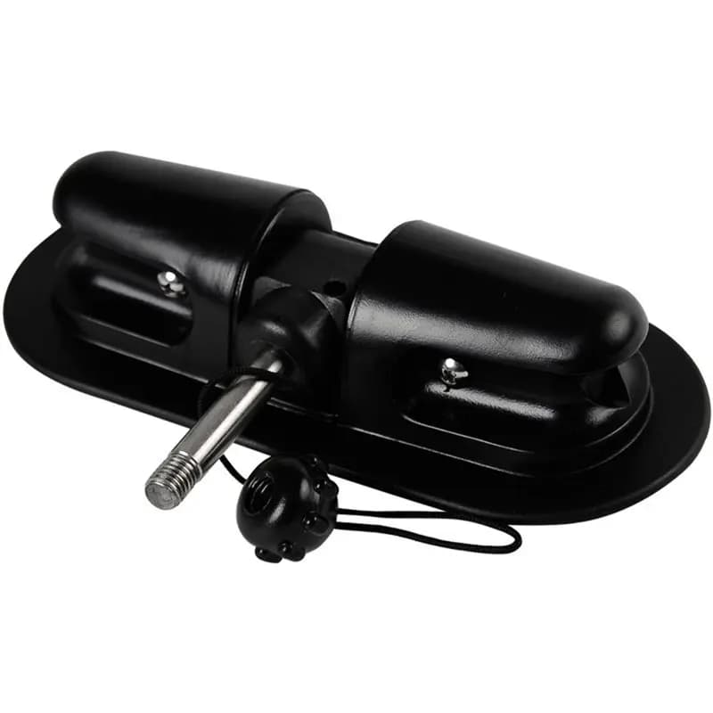 A07T-Inflatable Raft Boat Oar Lock Holder Patch Clip Mount PVC Paddle Oarlock Base For Dinghy, Kayak, Canoe, Rubber Boat