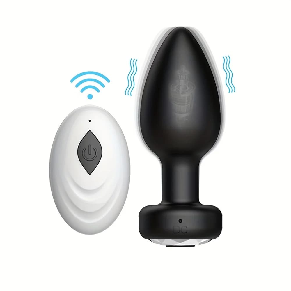 1PC Controllo Senza Fili Vibratore Anale Butt Plug Uomini Massaggiatore Della Prostata Stimolatore Masturbatore Femminile Giocattoli Adulti Del Sesso per Le Donne Gay