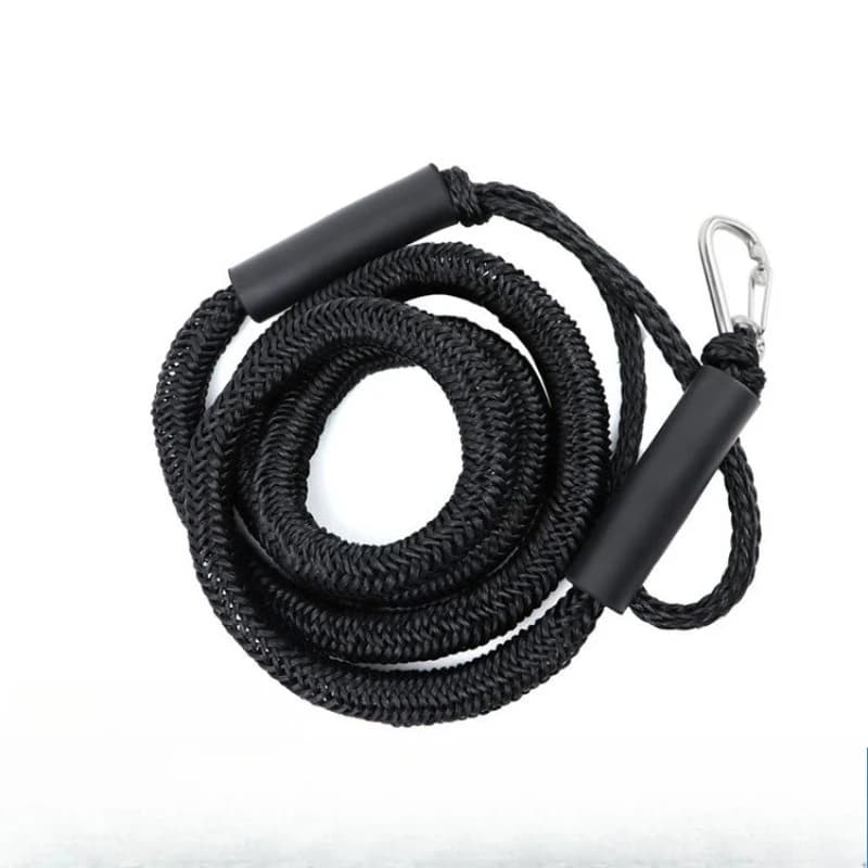 Marine accessories, motor boat yacht accessories, elastic braided boat rope, water skiing rubber rope, motorcycle boat berthing