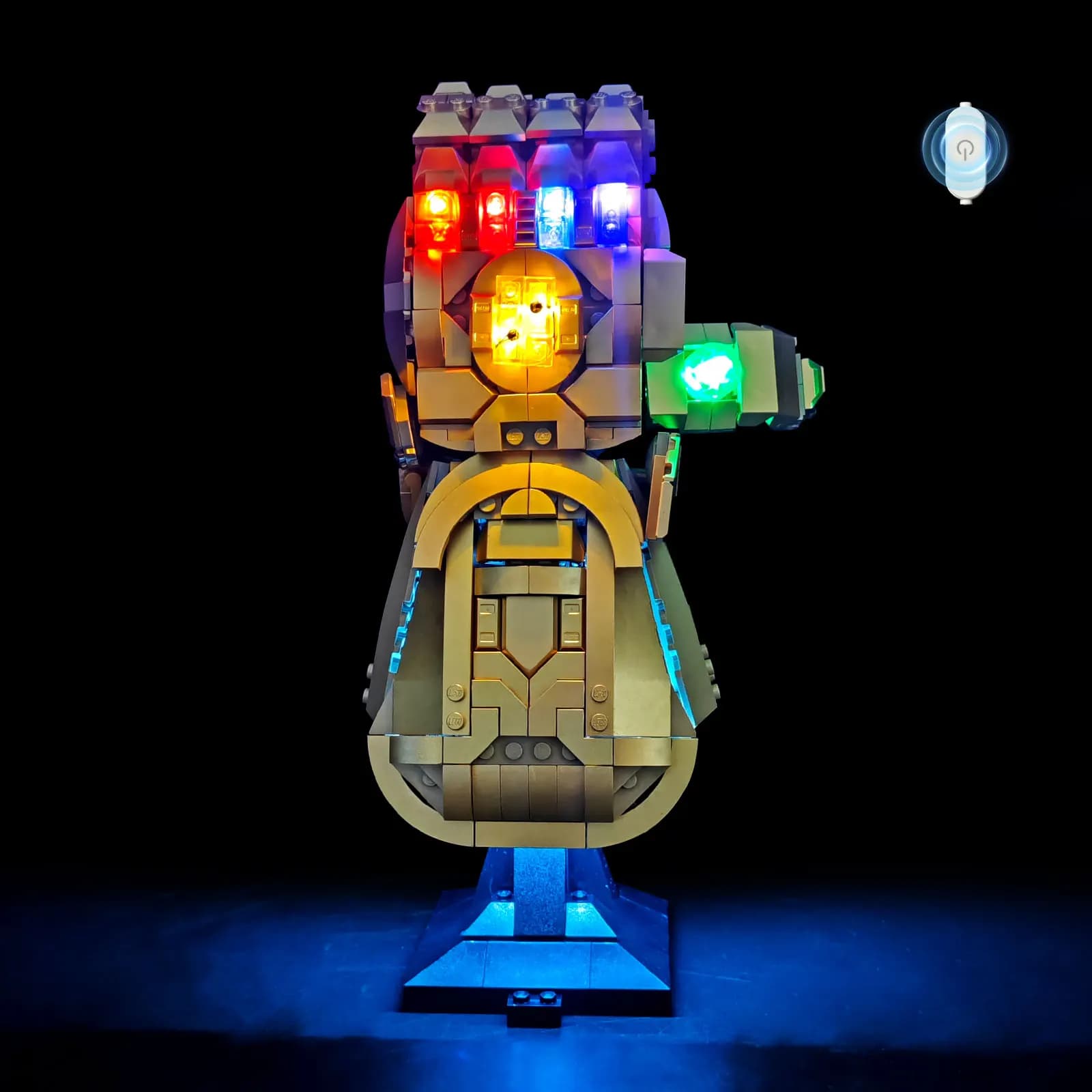 LYBMTWF Kit di illuminazione a LED compatibile con il set di mattoncini Lego 76191 (NON includere i mattoni del modello)