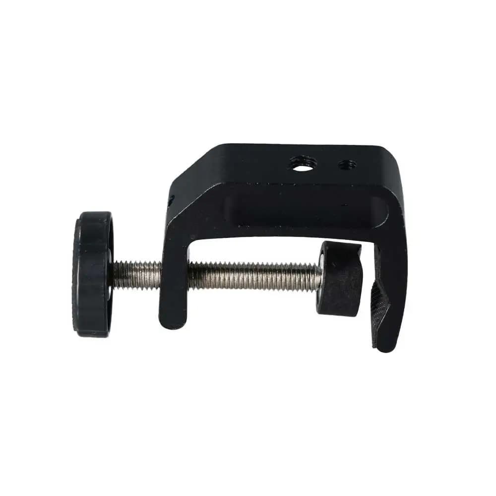 Light Support Stand Clip 1/4 inch Screw Desktop Mount C-Type Clamp Camera Lamp Clamp Tripod Stand Clamp Desk Fixed Holder Clip