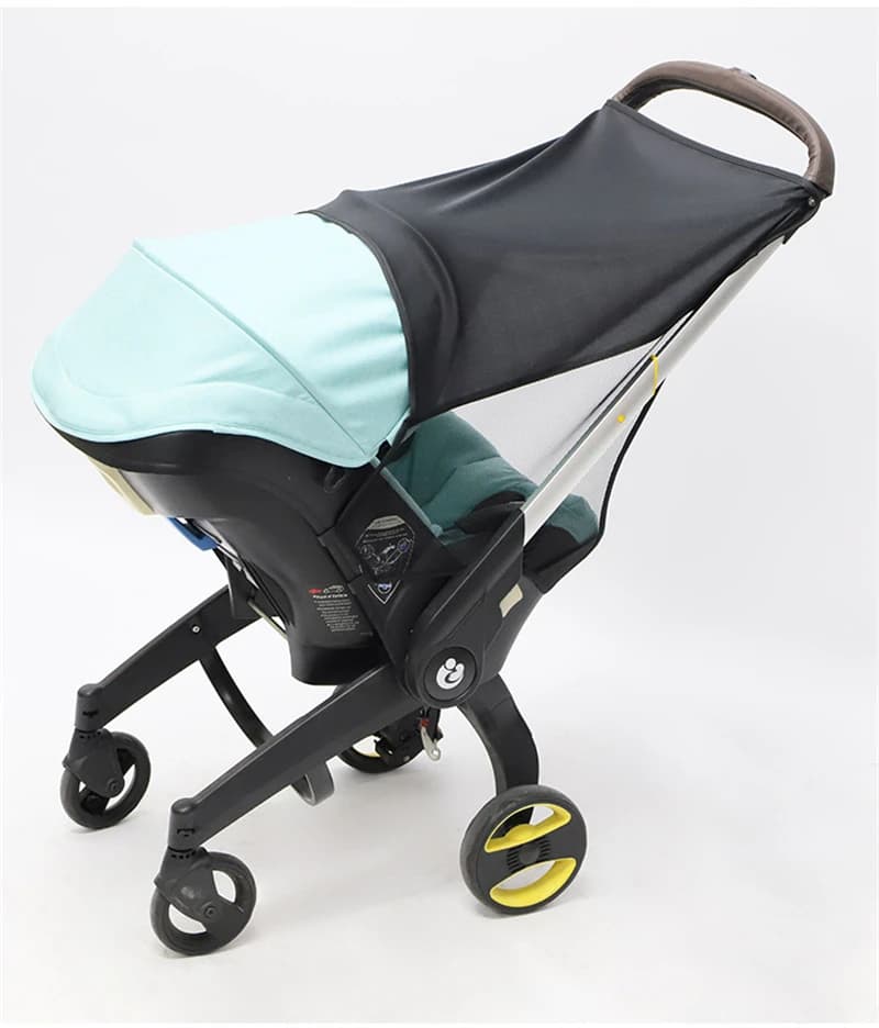 Accessori per bambini passeggino parasole in cotone estensibile protezione solare a prova di UV carrello leggero parasole per bambini per Donna