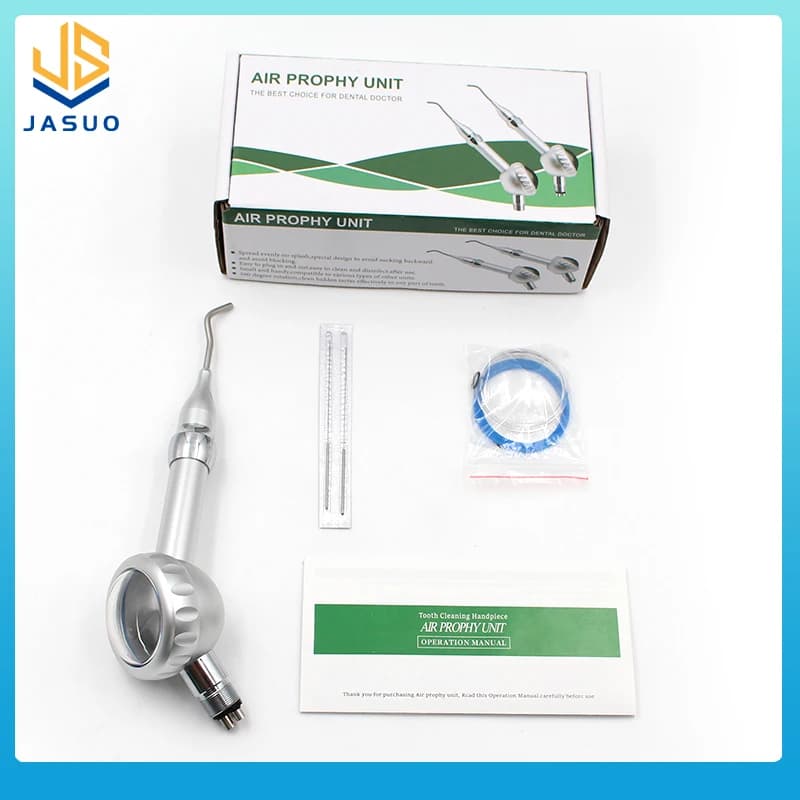 2/4 hole metal air polishing teeth whitening tool for sandblasting equipment with air flow gun for dentistry