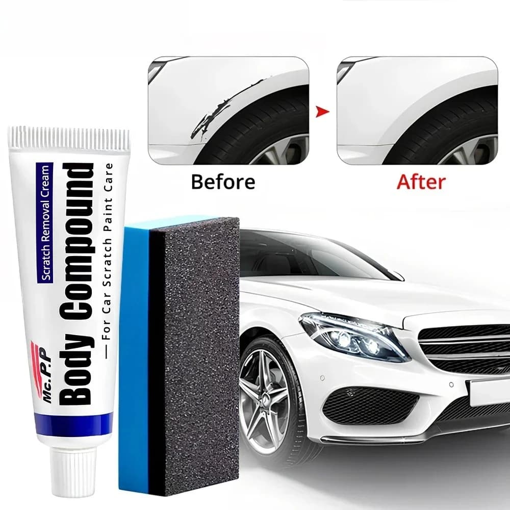 1 set Car Styling Cera Kit di riparazione graffi Auto Body Composto Lucidatura Pasta abrasiva Vernice per auto Detergente Lucidatura Cura Strumenti di riparazione