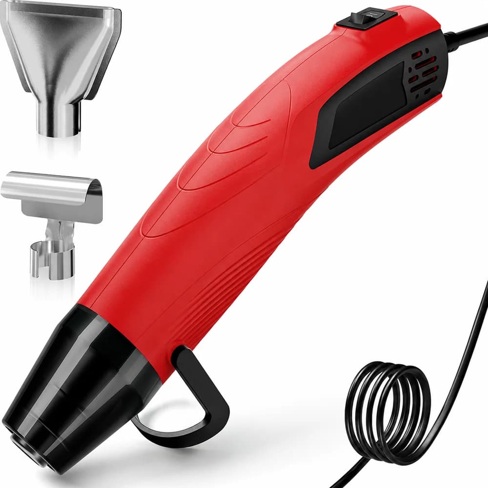 Heat Gun for Resin, 350W Fast Heating Dual Temp Heat Gun Heat Gun for Bubble Remove,Vinyl Shrink Wrap,Candle Making,Epoxy Resin