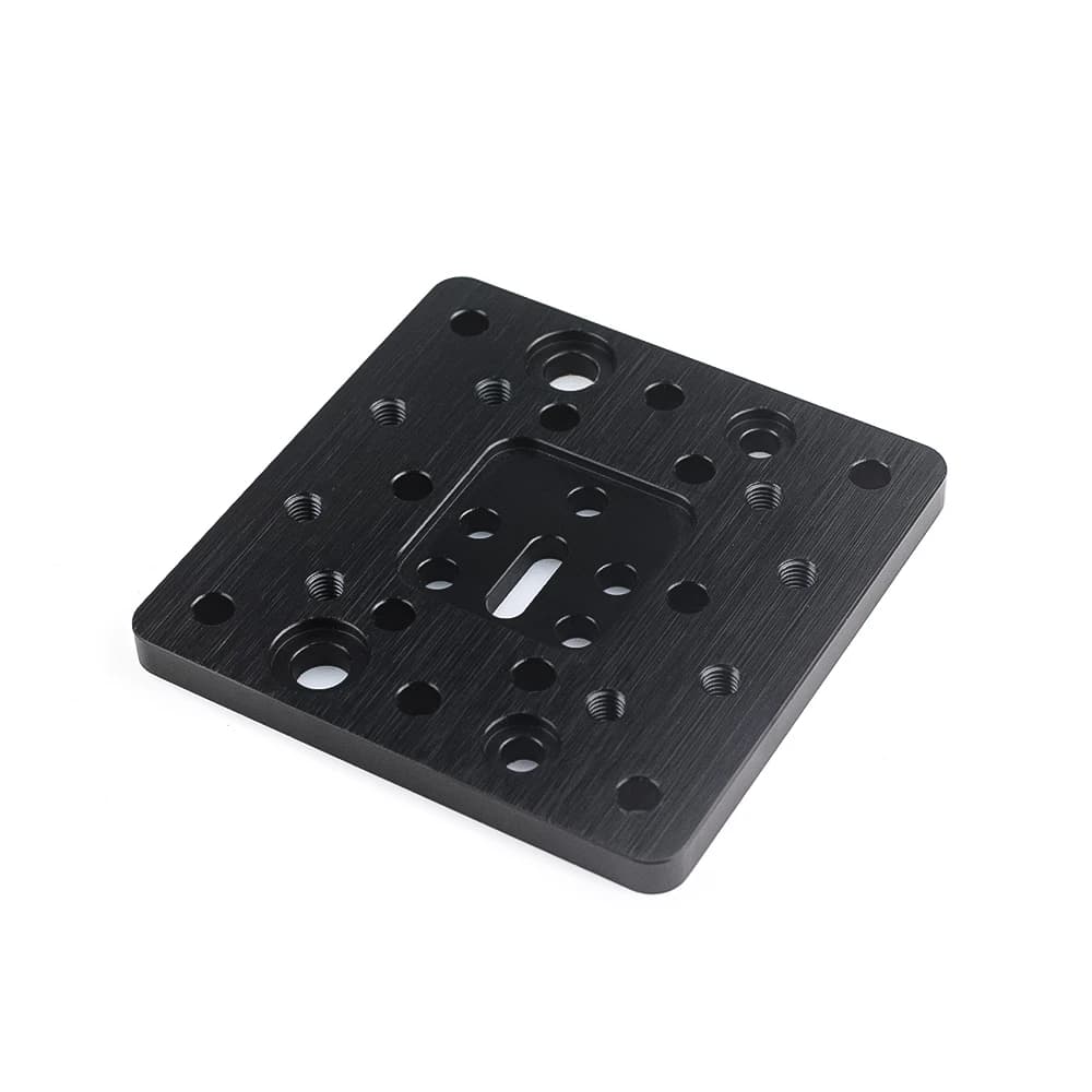 Aluminum door plate with C beam for 3D printer parts for CNC router machines with C beams