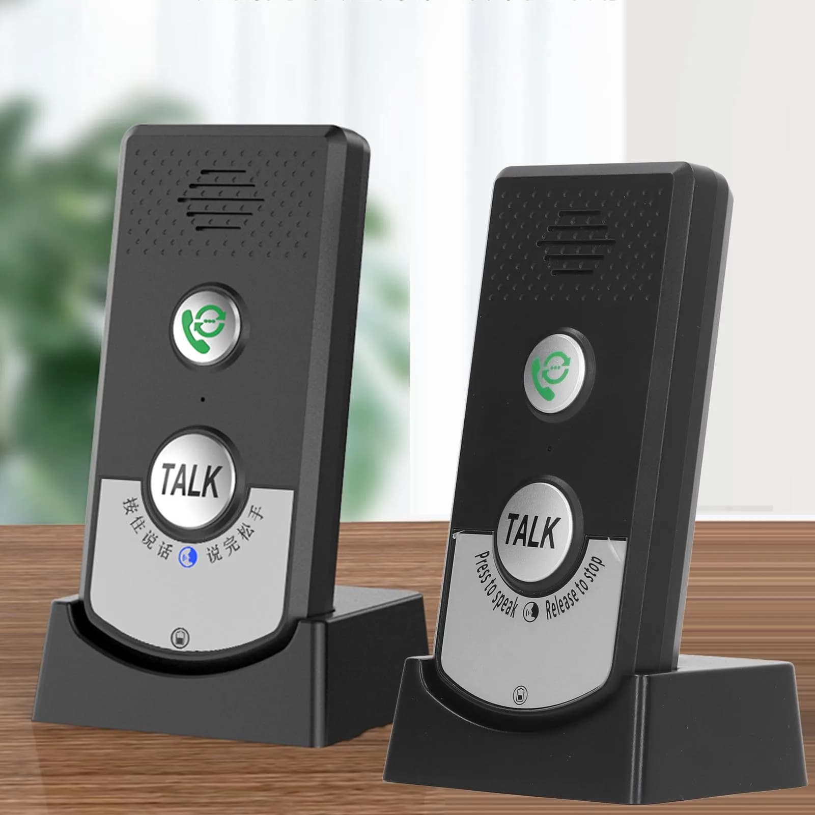 Citofono vocale a 2 vie Intercomunicador wireless a lungo raggio Interfono impermeabile Unità di sistema campanello