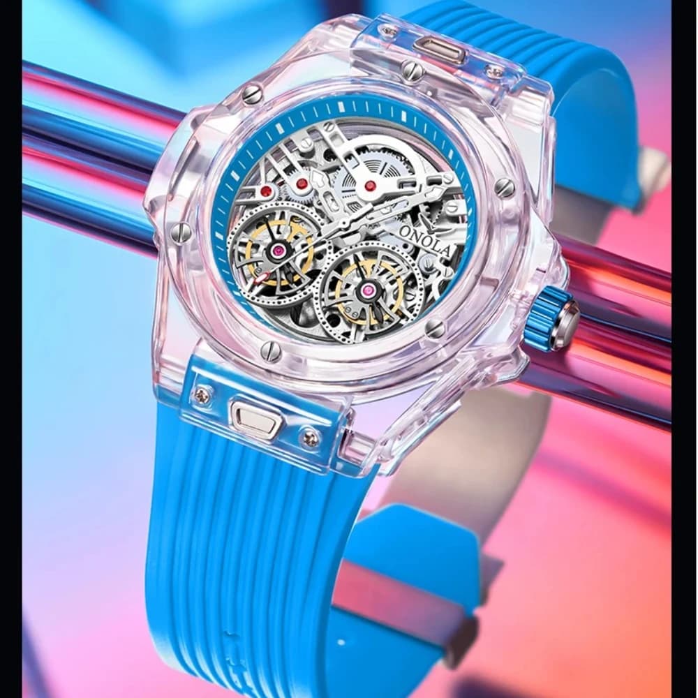 ONOLA 3835 Relojes Para Hombres Automatic Movement Fully Men's Watch Luxury Fashion Sports Waterproof Mechanical Watches for Men