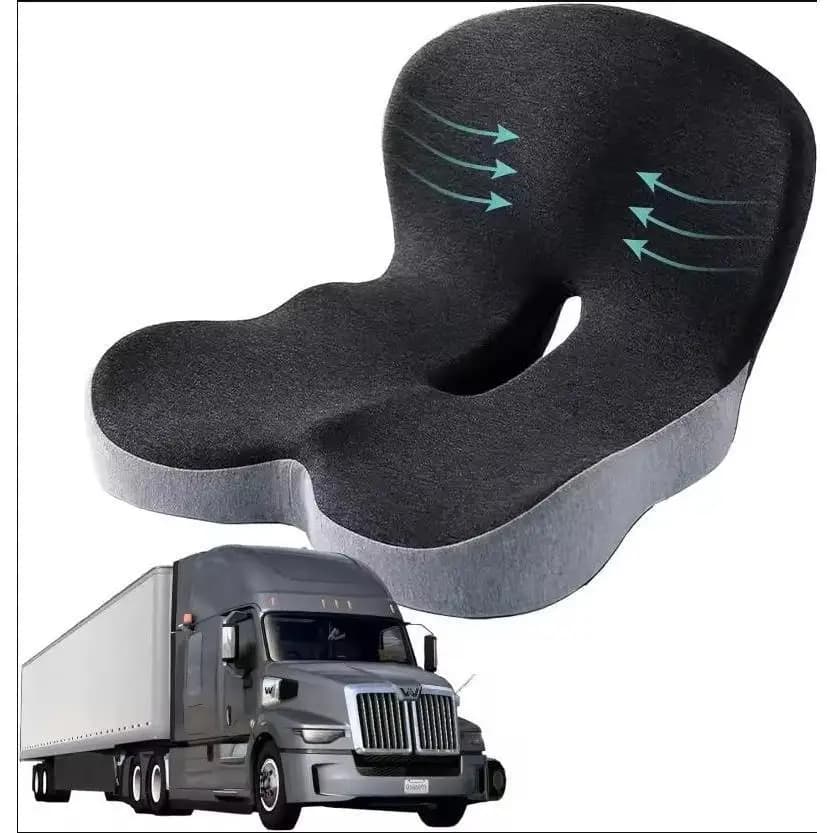 Cuscino in memory foam per autobus, camion, escavatori, navi, accessori interni, cuscino per sedile auto, cuscino lombare, supporto lombare