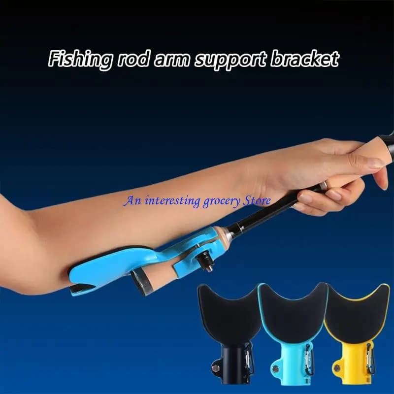 652D Supporto per canna da pesca Supporto per supporto per asta rotante Protezione per braccio da polso Supporto per braccio da