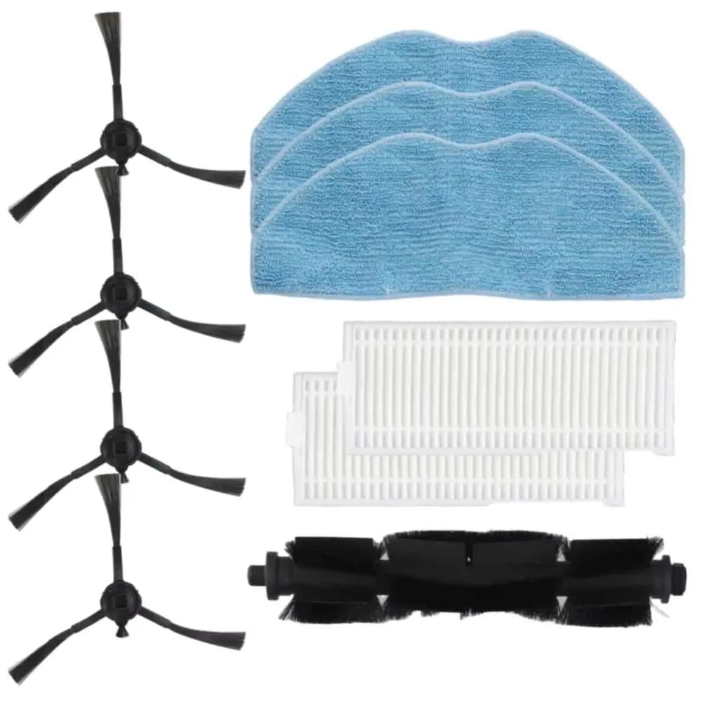 Main Brush Mop Cloths Side Brush Kit For EZVIZ RE4 / RE4 Plus / RE5 / RE5 Plus Vacuum Cleaner Accessories Replacement Parts